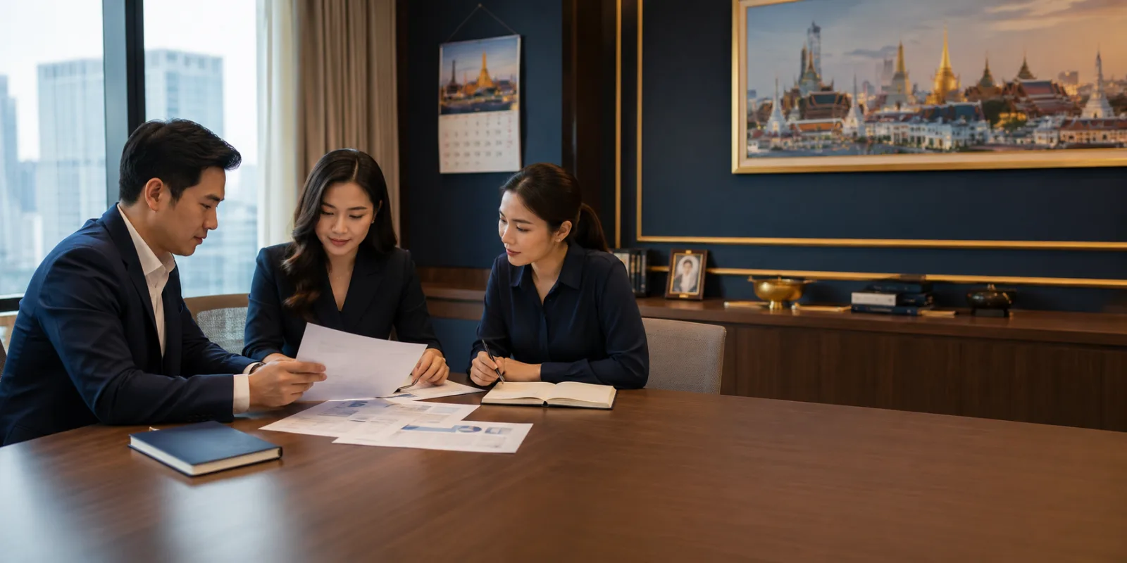 ทีมงานองค์กรประชุมวางแผนหลังได้รับหนังสือร้องเรียนเรื่องข้อมูลส่วนบุคคลเพื่อเตรียมคำชี้แจง