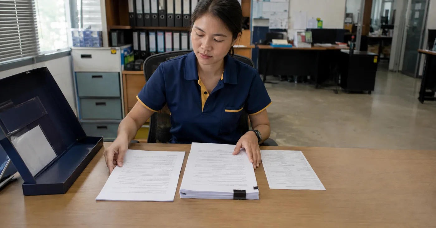 เปรียบเทียบสัญญาจ้างหัวหน้างานกับสัญญาพนักงานทั่วไปพร้อมใบกำหนดหน้าที่