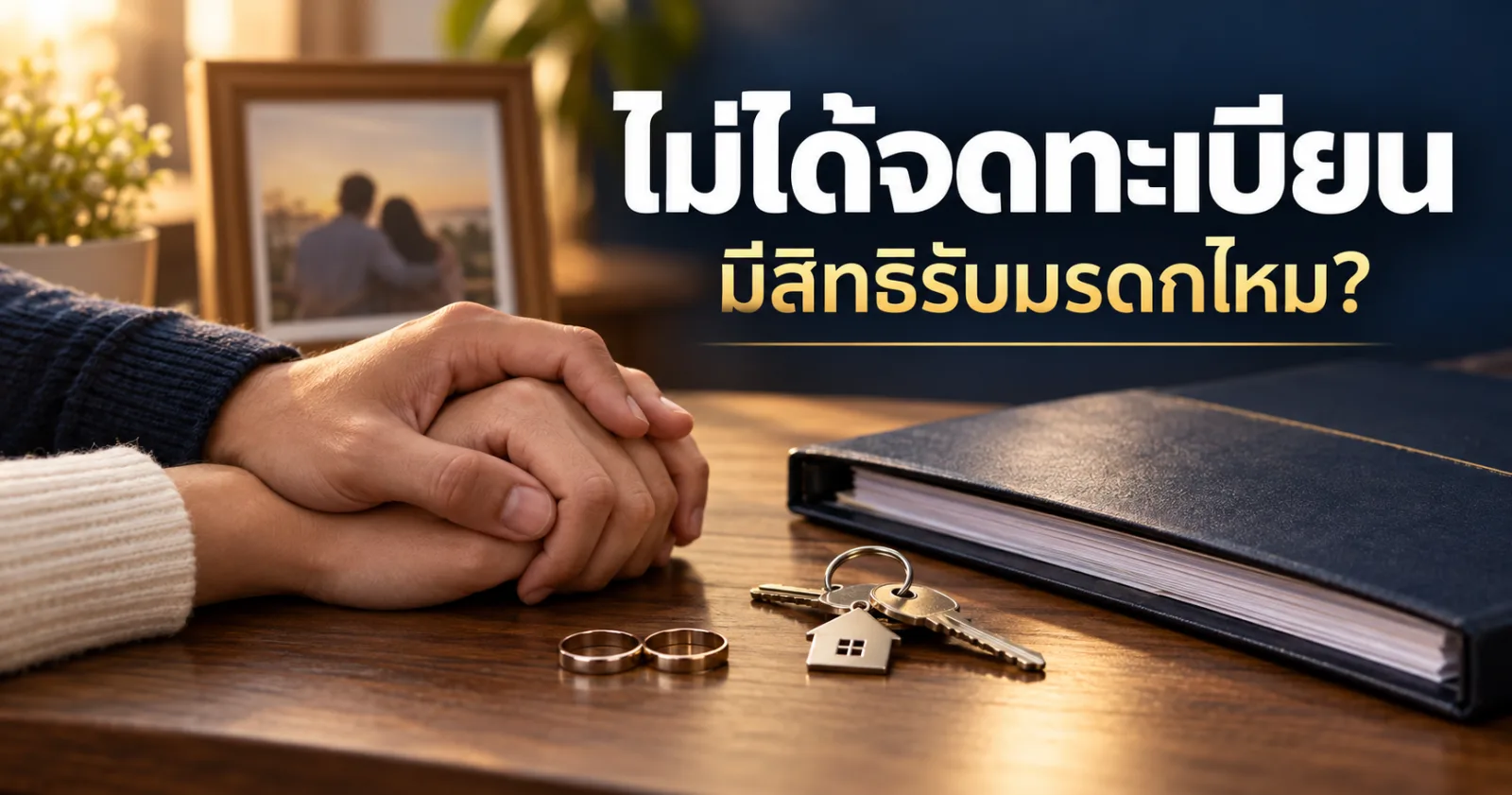 ไม่ได้จดทะเบียนสมรสมีสิทธิรับมรดกไหม สิทธิของคู่ชีวิตที่อยู่กินกันมานาน