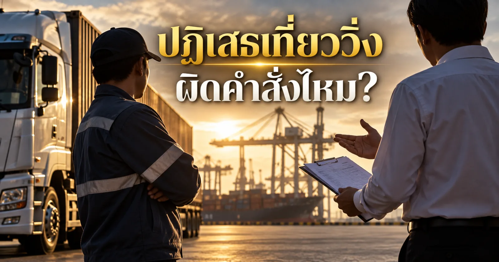 ปฏิเสธเที่ยววิ่ง ผิดคำสั่งไหม