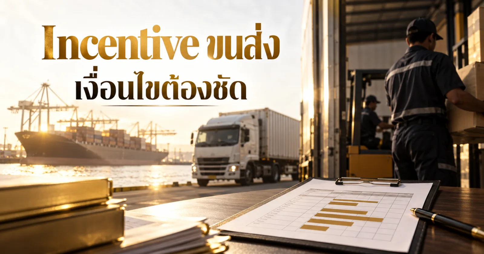 Incentive ขนส่ง เงื่อนไขต้องชัด