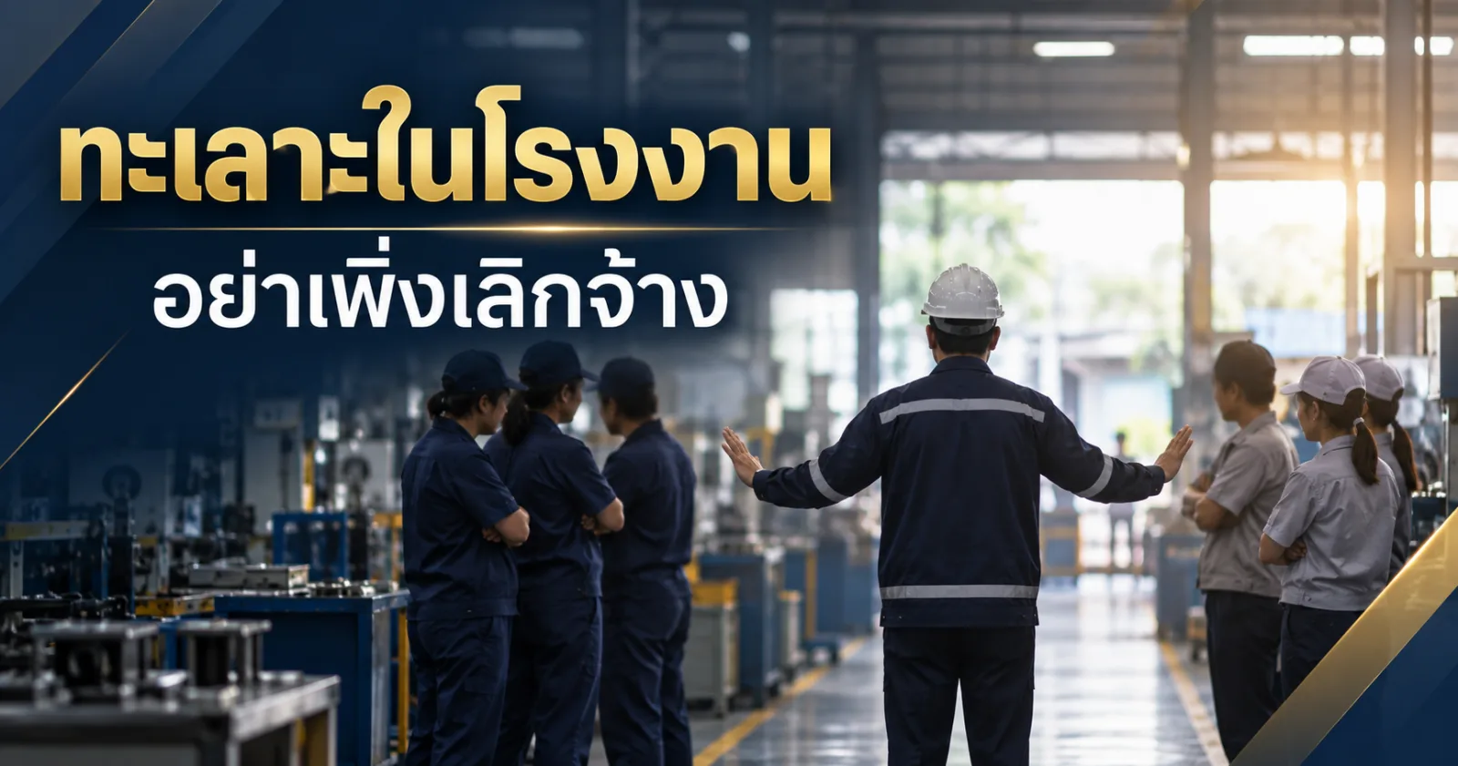 ทะเลาะในโรงงาน อย่าเพิ่งเลิกจ้าง เอกสารสอบสวน 5 อย่าง