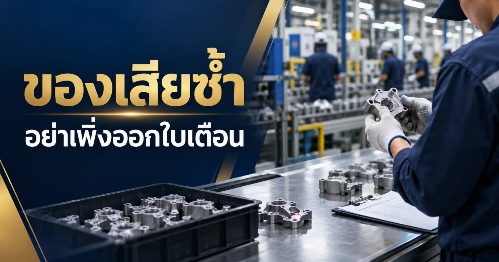 ของเสียซ้ำ อย่าเพิ่งออกใบเตือน เอกสารที่นายจ้างและ HR ต้องตรวจ