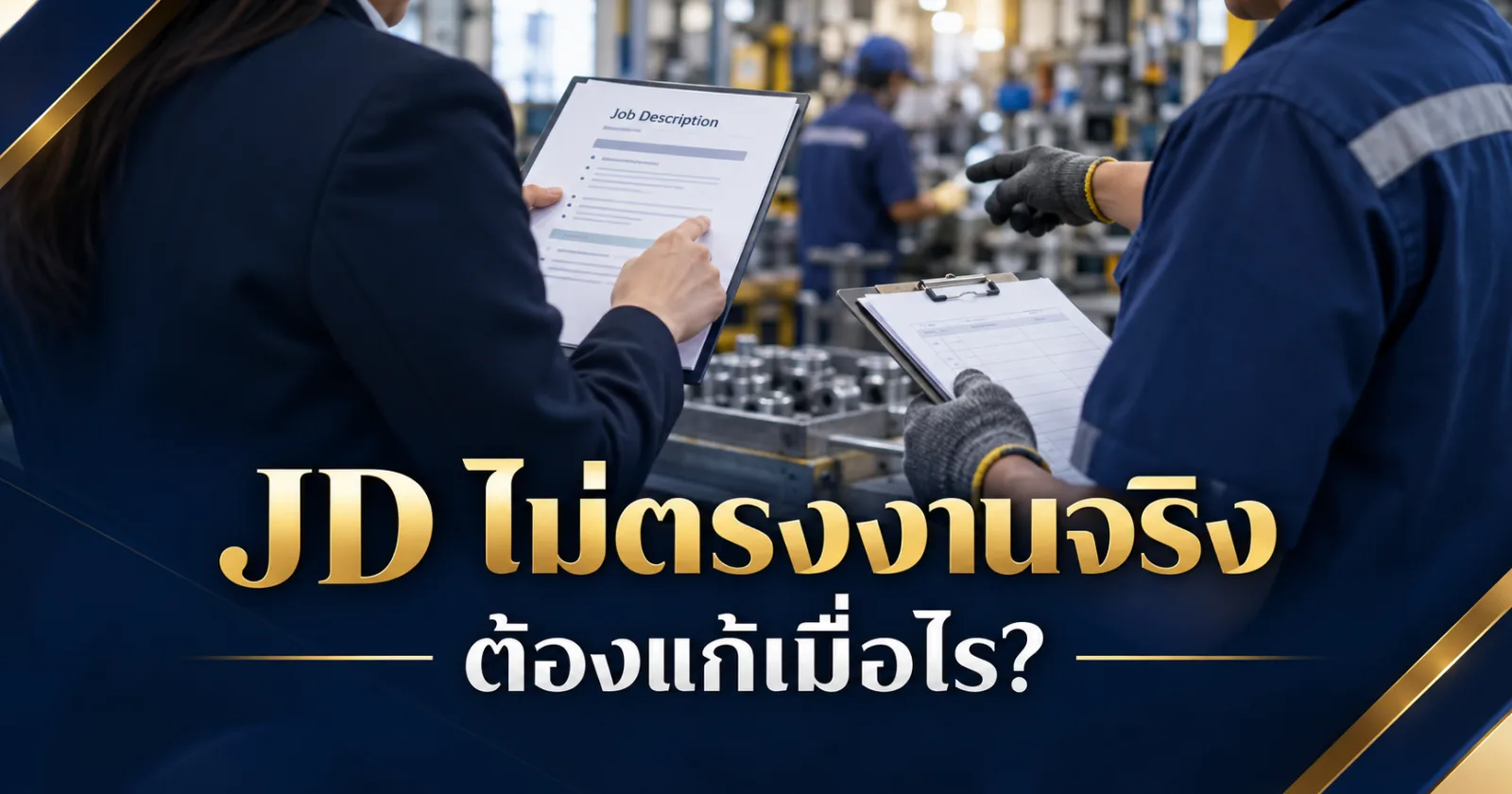 JD ไม่ตรงงานจริง ต้องแก้เมื่อไร และต้องให้พนักงานเซ็นใหม่ไหม