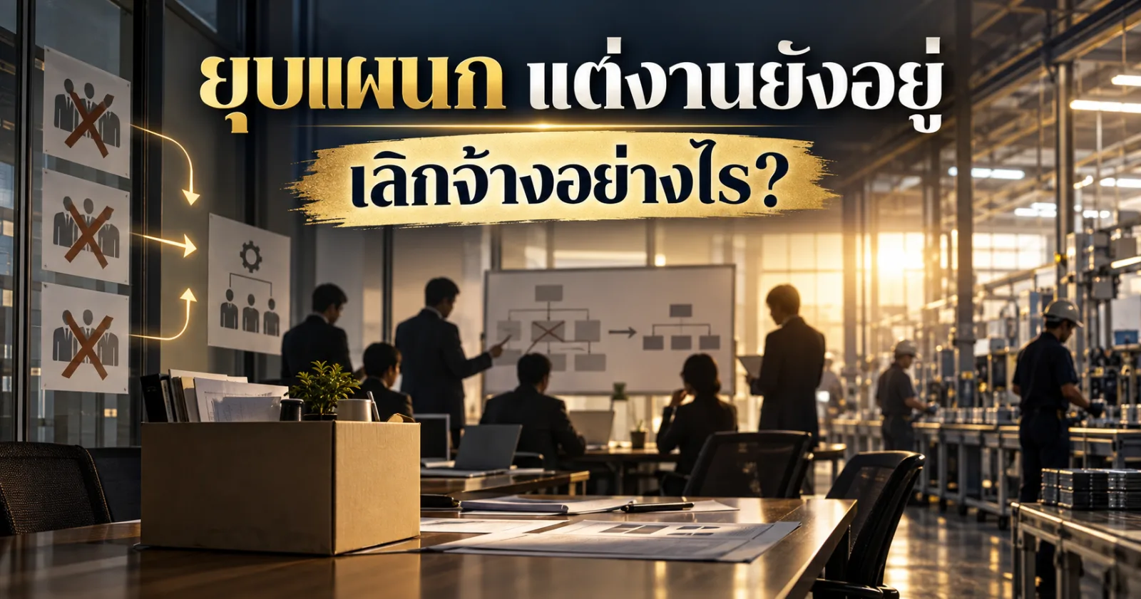 ยุบแผนก แต่งานยังอยู่ เลิกจ้างอย่างไร