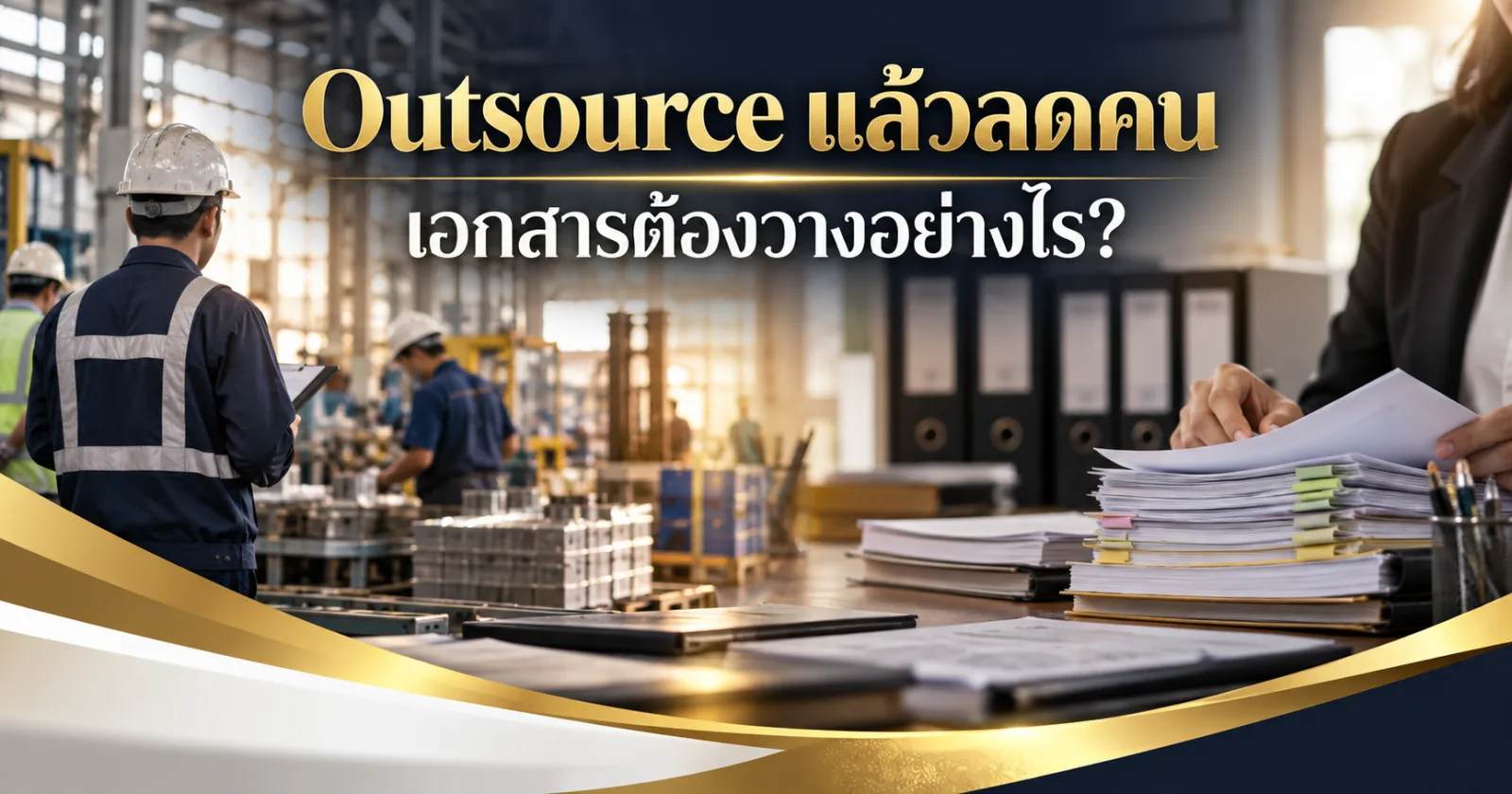 Outsource แล้วลดคน เอกสารต้องวางอย่างไร