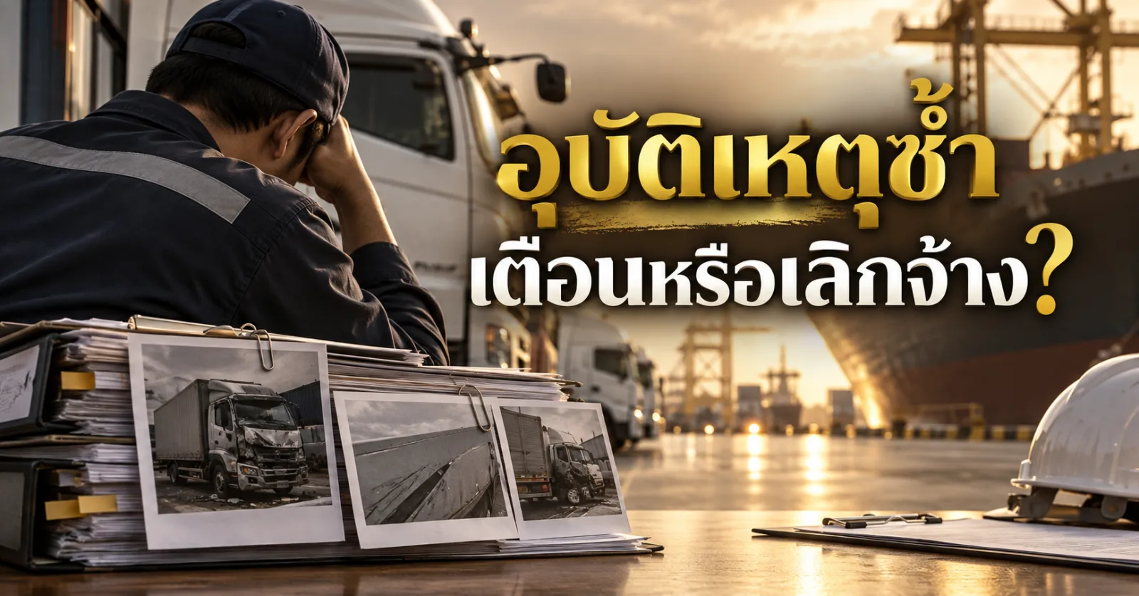 อุบัติเหตุซ้ำ เตือนหรือเลิกจ้าง ต้องมีหลักฐาน