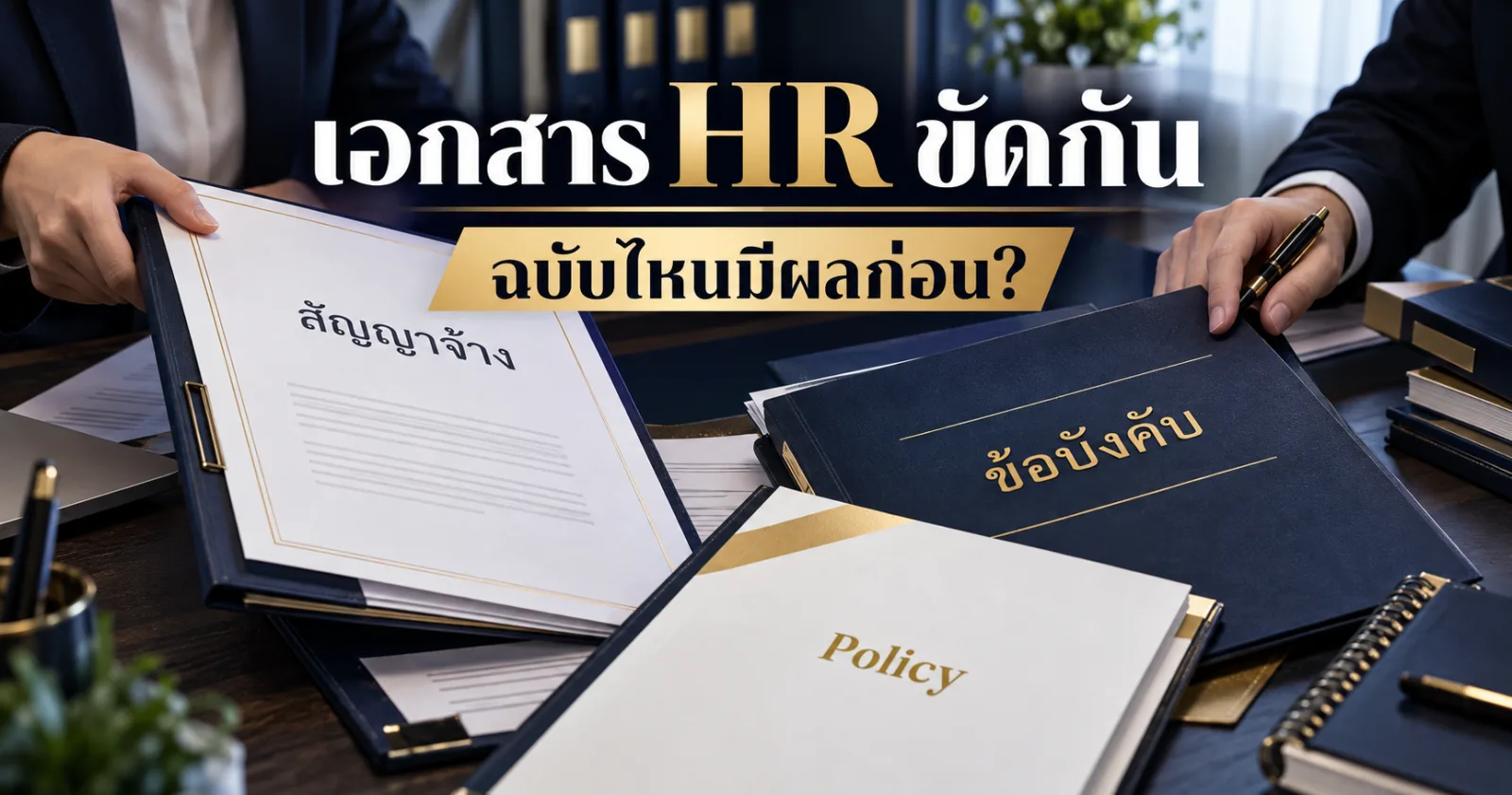เอกสาร HR ขัดกัน ฉบับไหนมีผลก่อน