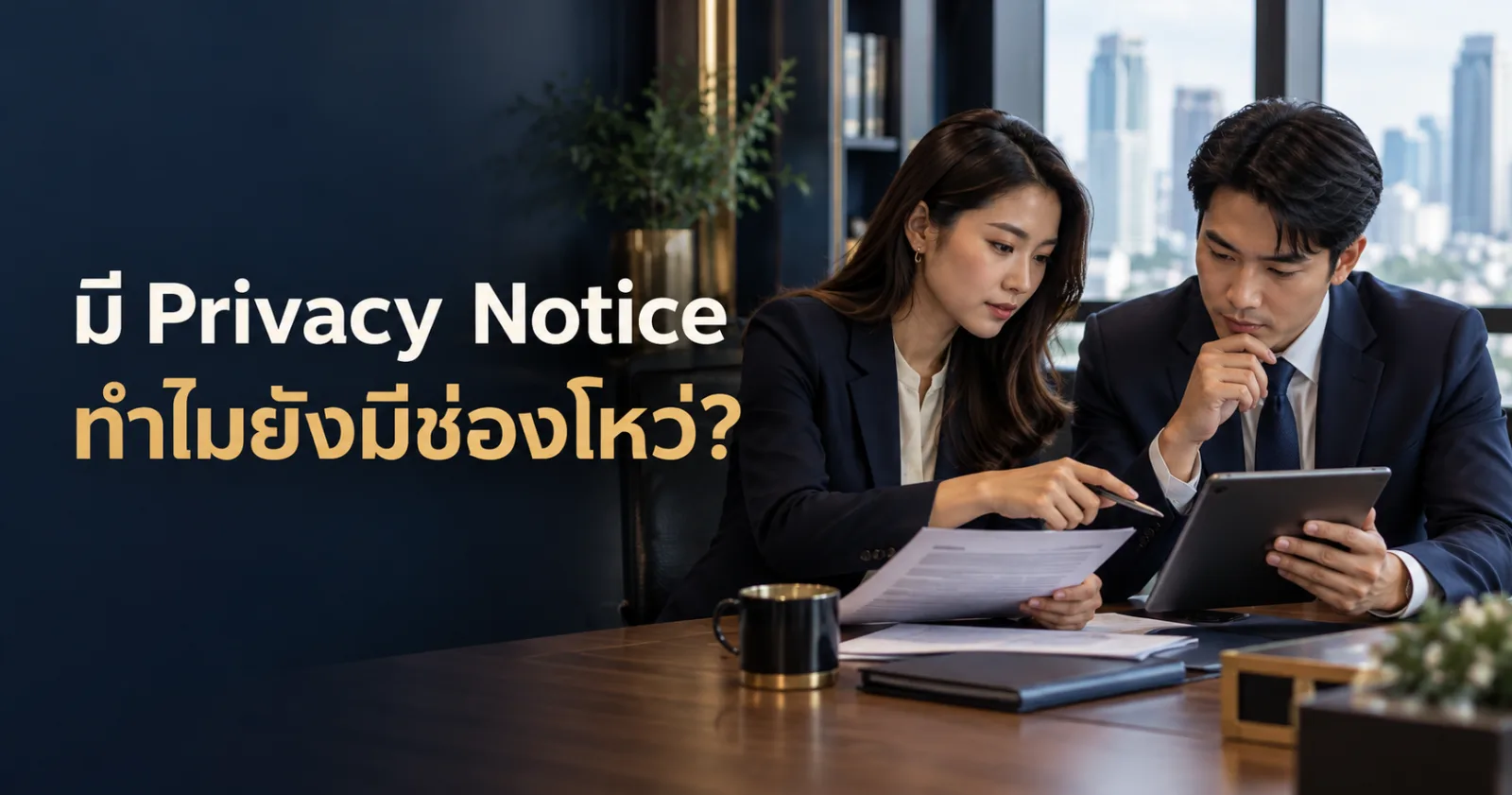 ผู้ดูแลข้อมูลเทียบ Privacy Notice กับแบบฟอร์มและขั้นตอนเก็บข้อมูลจริง พร้อมข้อความ มี Privacy Notice ทำไมยังมีช่องโหว่?