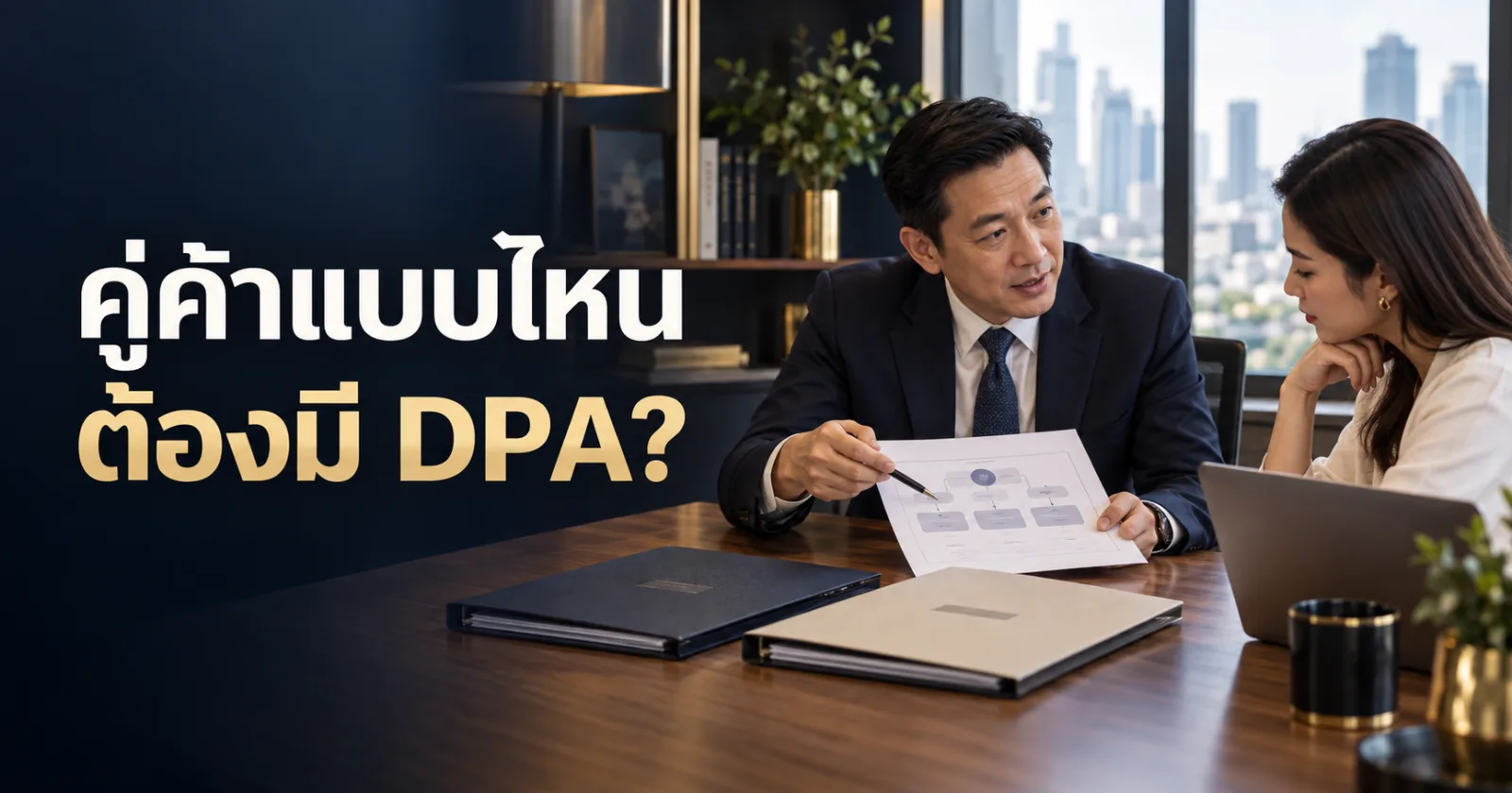 ทนายอธิบายข้อตกลงประมวลผลข้อมูลให้เจ้าของธุรกิจก่อนทำสัญญาคู่ค้า พร้อมข้อความ คู่ค้าแบบไหน ต้องมี DPA?