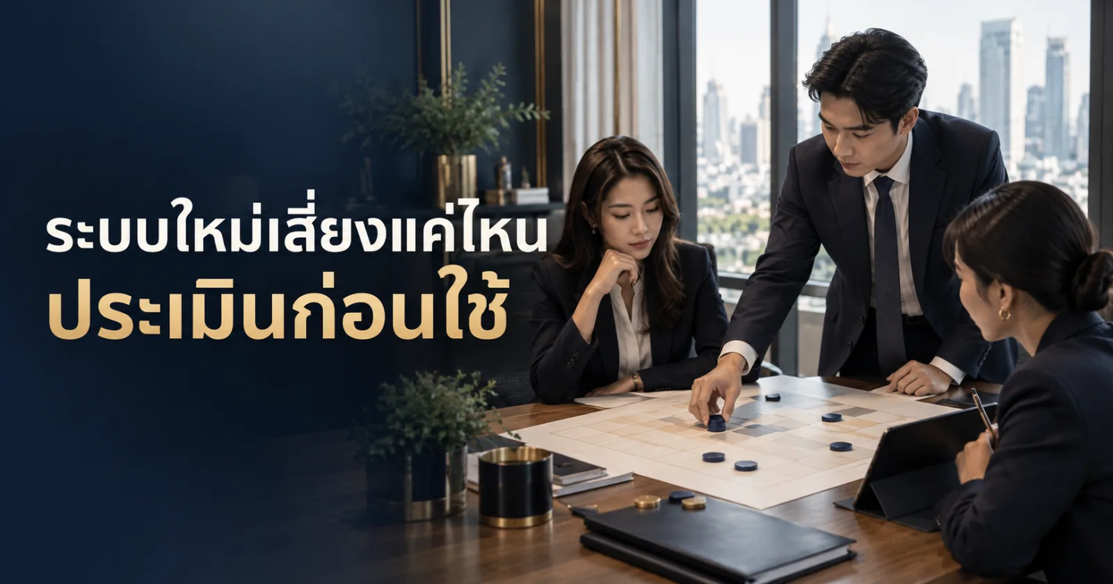 ทีมงานประเมินผลกระทบและจัดลำดับความเสี่ยงของการประมวลผลข้อมูล พร้อมข้อความ ระบบใหม่เสี่ยงแค่ไหน ประเมินก่อนใช้