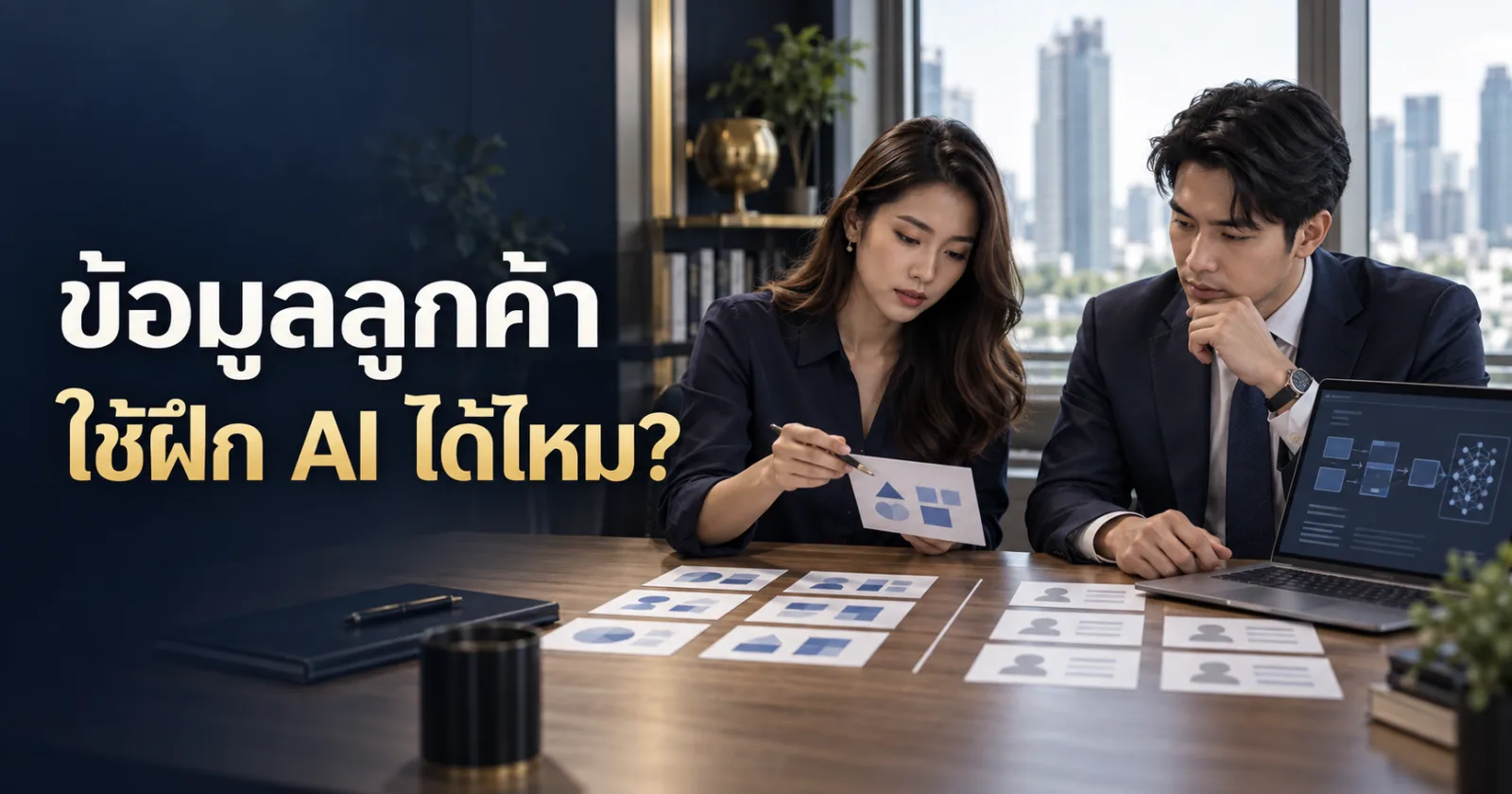 นักวิเคราะห์ข้อมูลและฝ่ายกฎหมายตรวจชุดข้อมูลก่อนใช้ฝึกโมเดล AI พร้อมข้อความ ข้อมูลลูกค้า ใช้ฝึก AI ได้ไหม?
