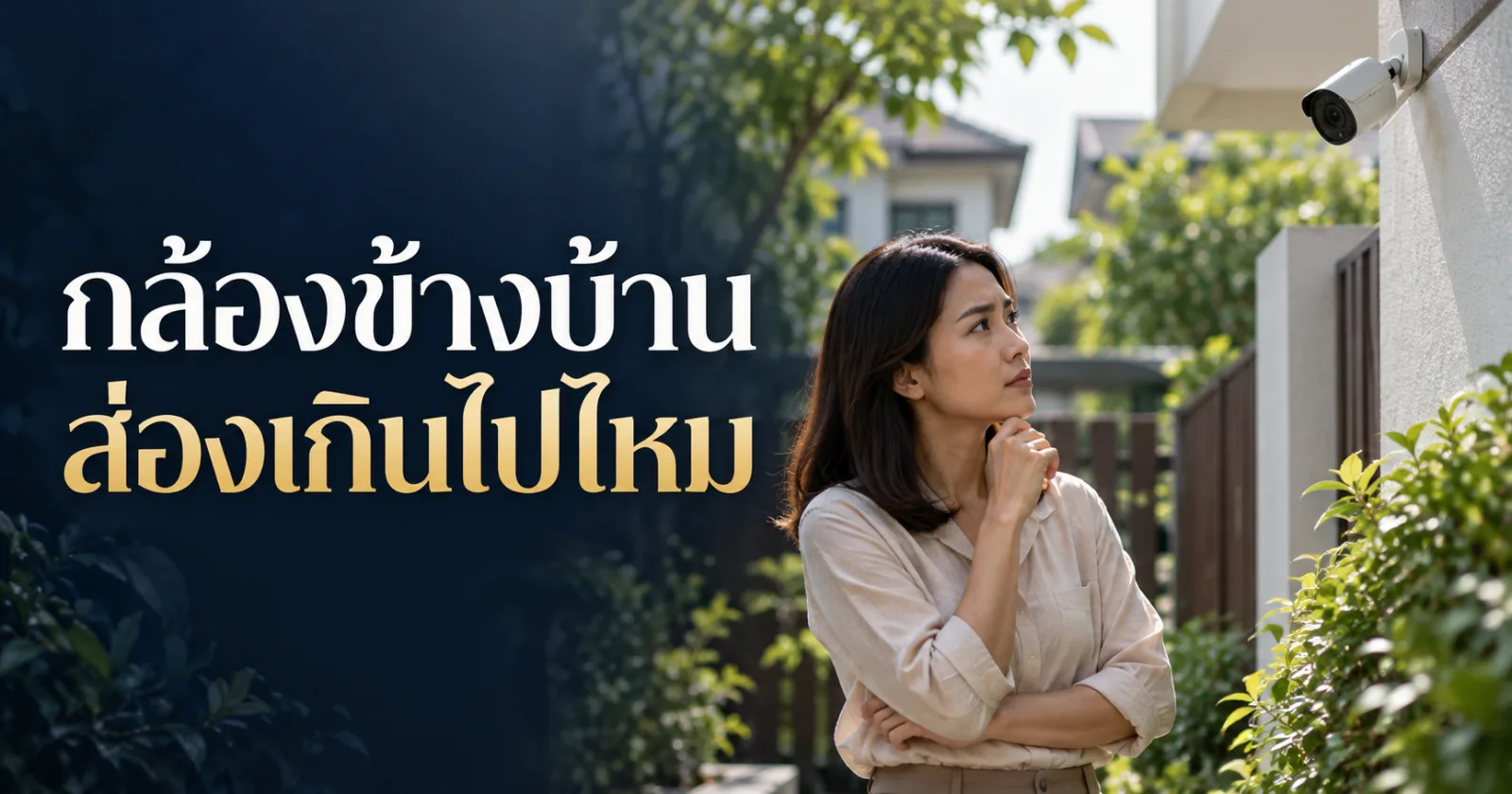 เจ้าของบ้านตรวจมุมกล้องกับทนาย