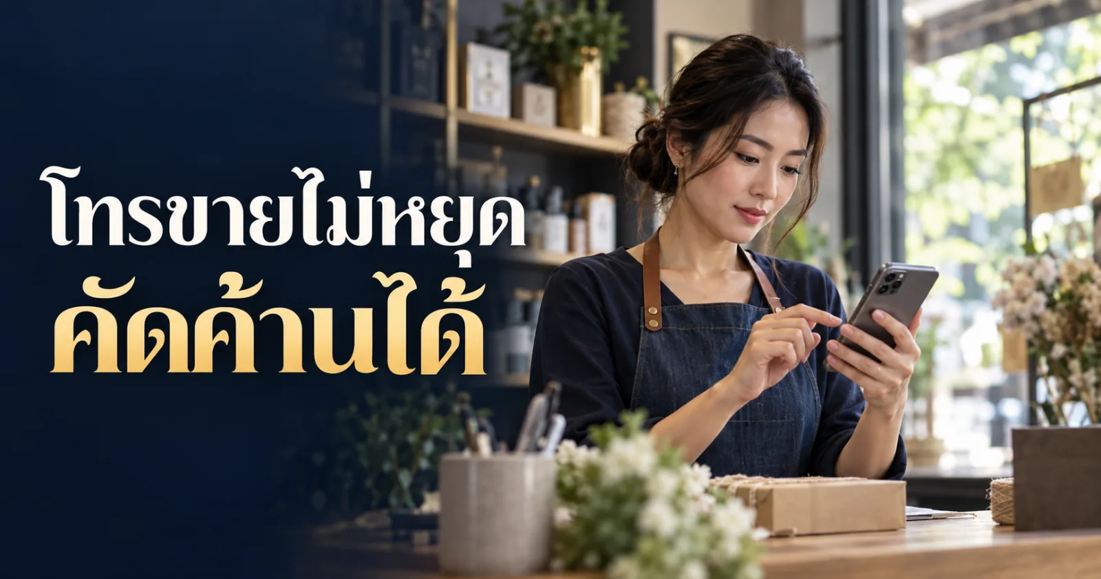 ผู้ใช้โทรศัพท์ปรึกษาวิธีหยุดการตลาด