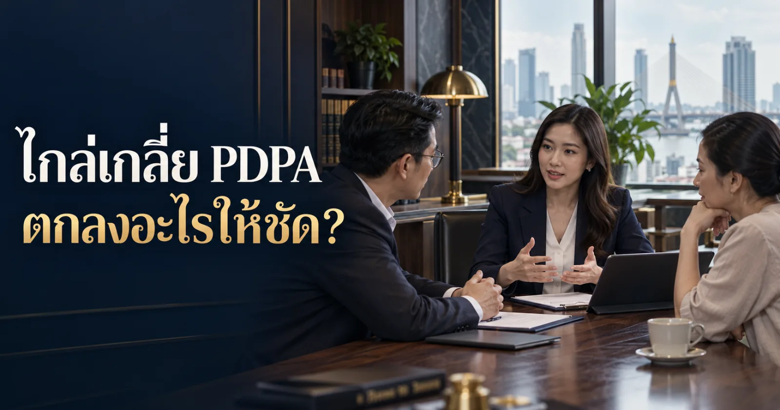 คู่กรณีหารือร่างข้อตกลงไกล่เกลี่ย PDPA พร้อม Hook ภาษาไทย