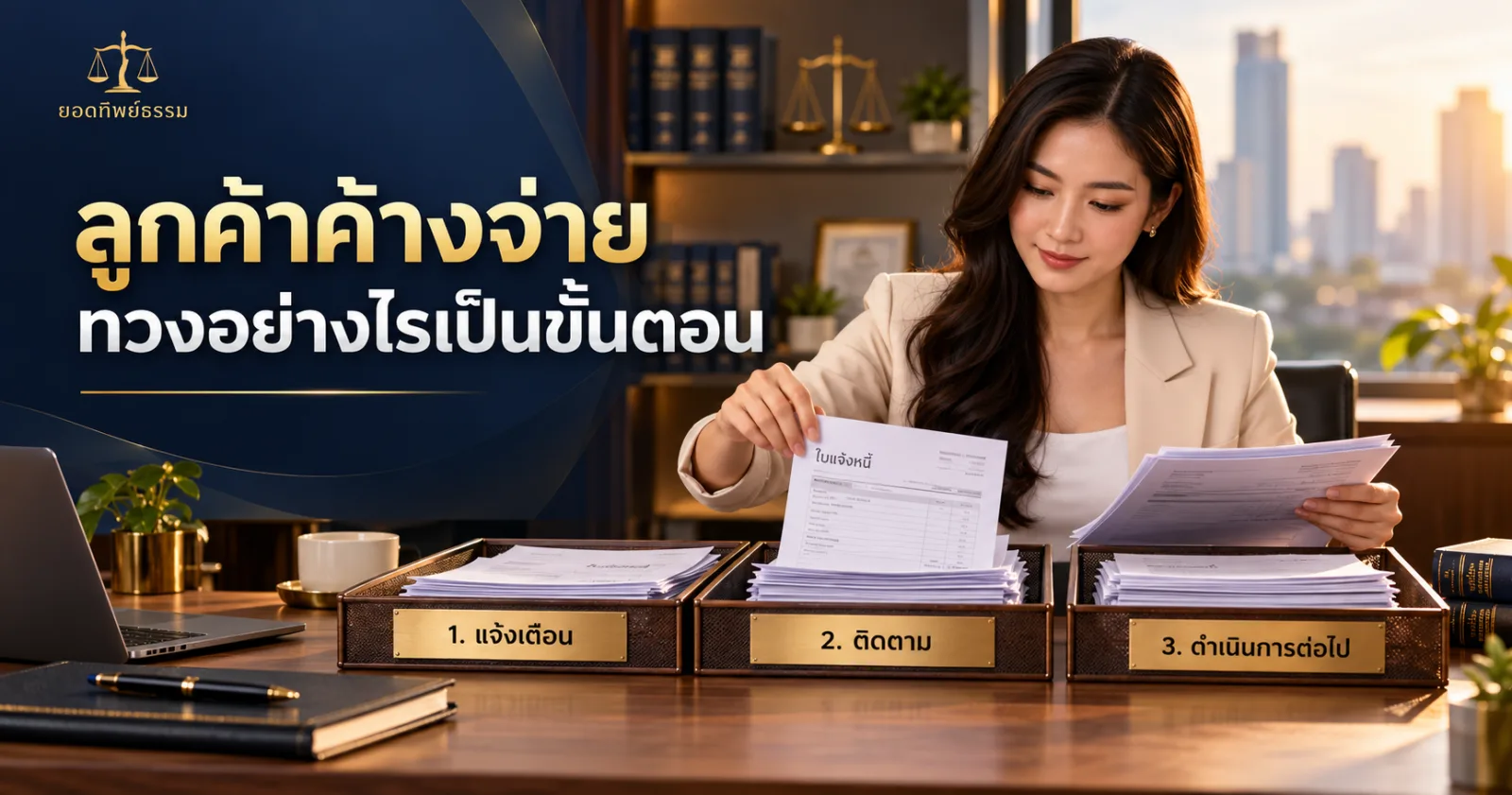 ลูกค้าค้างจ่าย ทวงอย่างไรเป็นขั้นตอน จากแจ้งเตือนสู่การดำเนินการต่อ